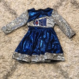Cheerleading costume girls size 4